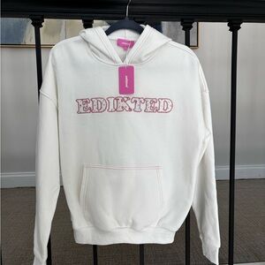 Edikted Cream Hoodie XS